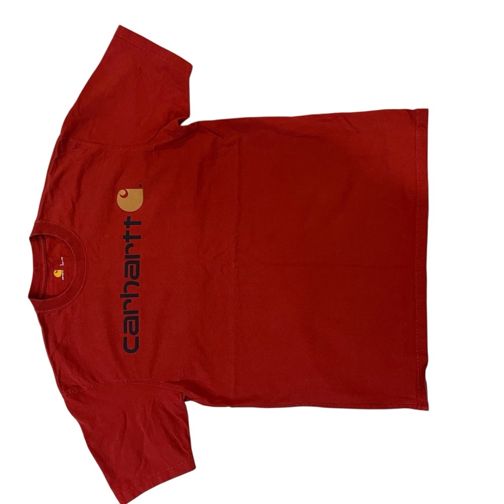 Carhartt Bold Red Tee with Logo